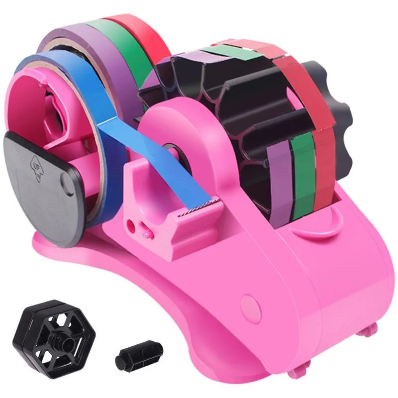 Multiple Roll Cut Heat Tape Dispenser Sublimation Semi-Automatic Tape  Dispenser with Compartment Slots Heat Tape Cut Dispenser Heat Tape  Dispenser for Heat Transfer Tape